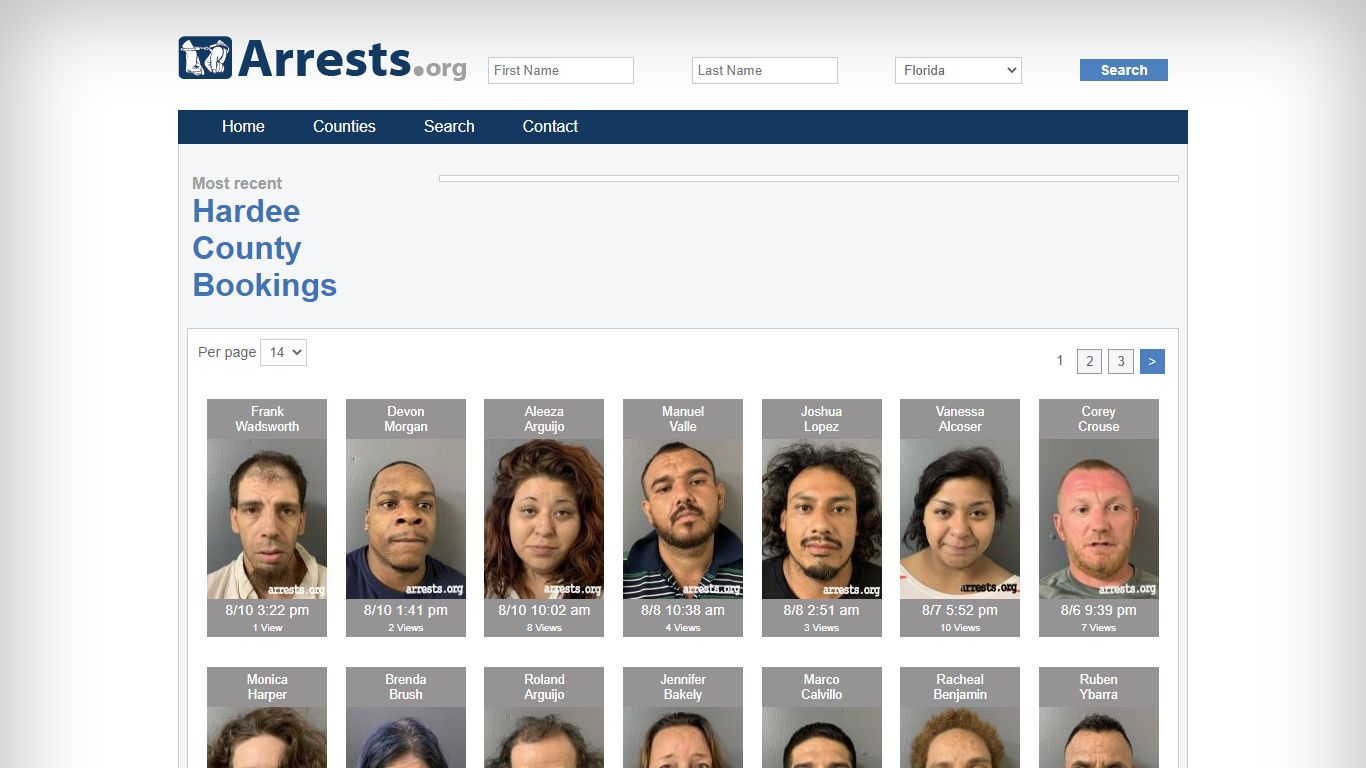 Hardee County Arrests and Inmate Search