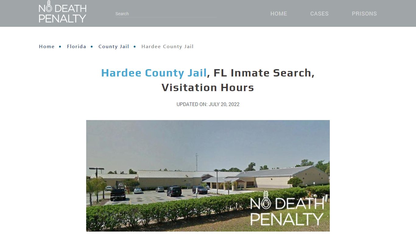 Hardee County Jail, FL Inmate Search, Visitation Hours
